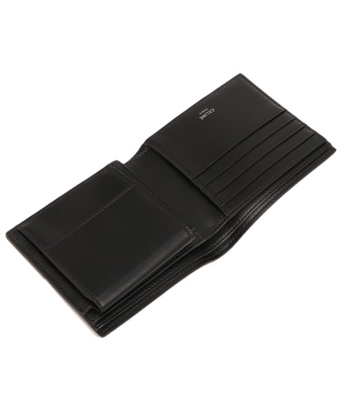セール セリーヌ 二つ折り財布 バイフォールドウォレット ロゴ ブラック メンズ レディース Celine 10c873dme 38si セリーヌ Celine D Fashion