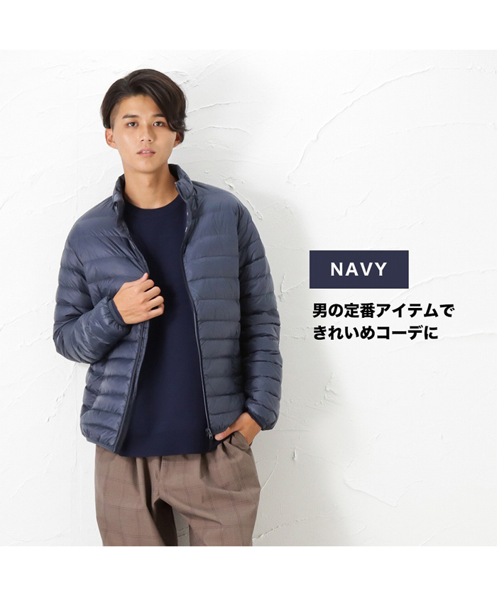 マックハウス Mac-House NAVY ネイビー スタンドライトダウン マックハウス Mac-House NAVY ネイビー スタンドライトダウン