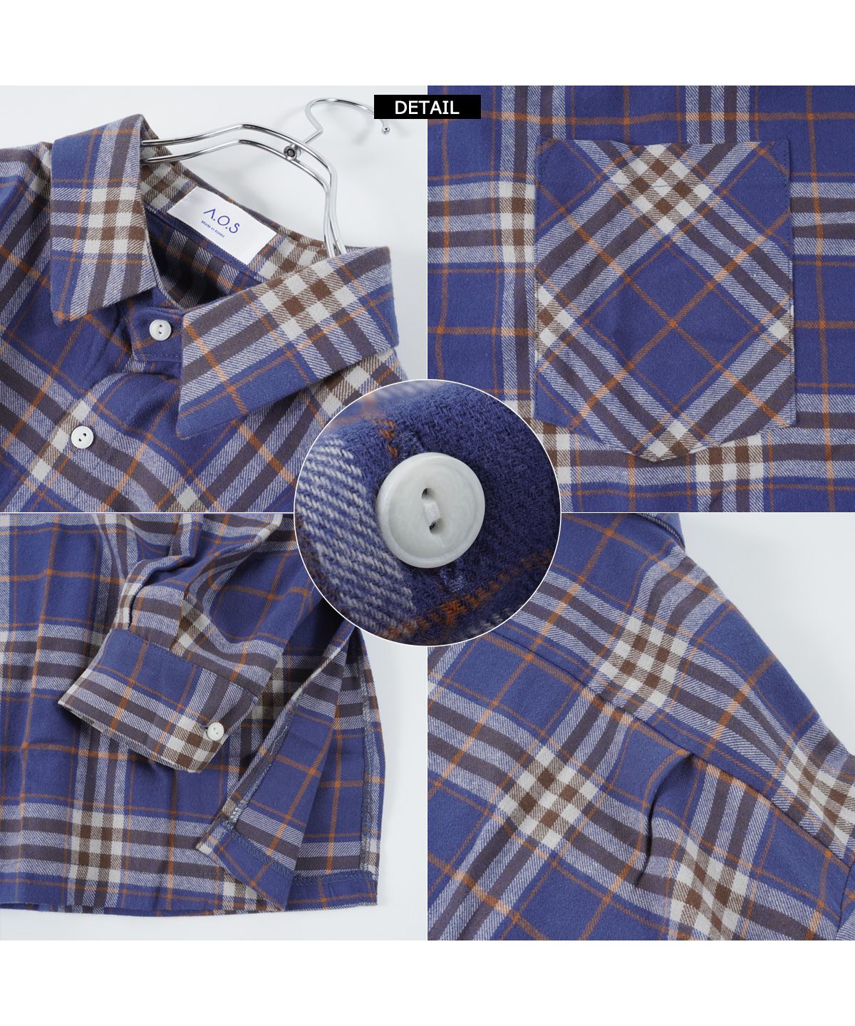 ワンフォークロージング 1111clothing タータンチェック ビッグ ワンフォークロージング 1111clothing タータンチェック ビッグ
