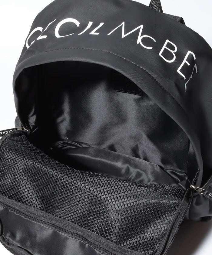 セシルマクビー CECIL McBEE TRAVEL BASIC ラウンドリュック