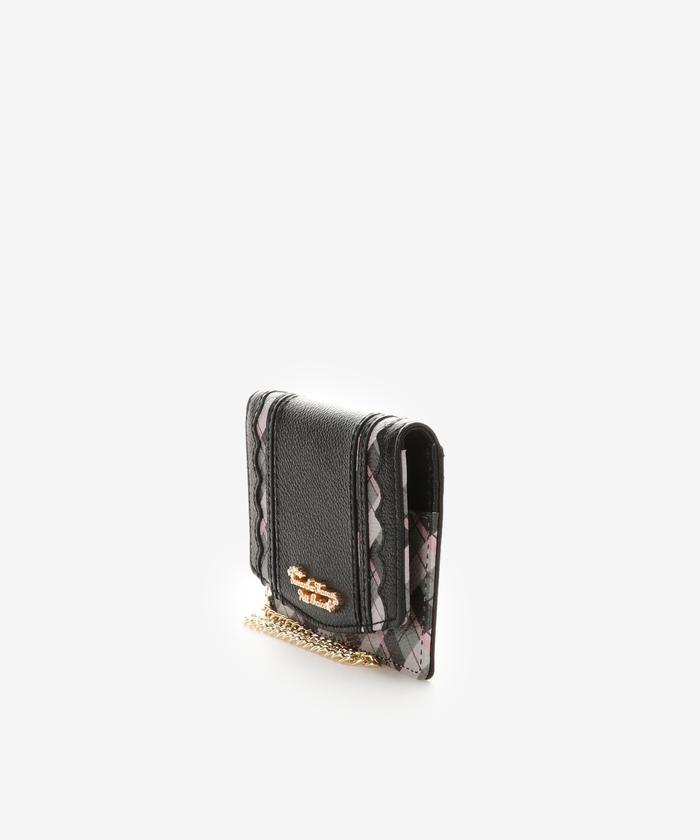 セール 70%OFF】チェックデザインパスケース(504346119