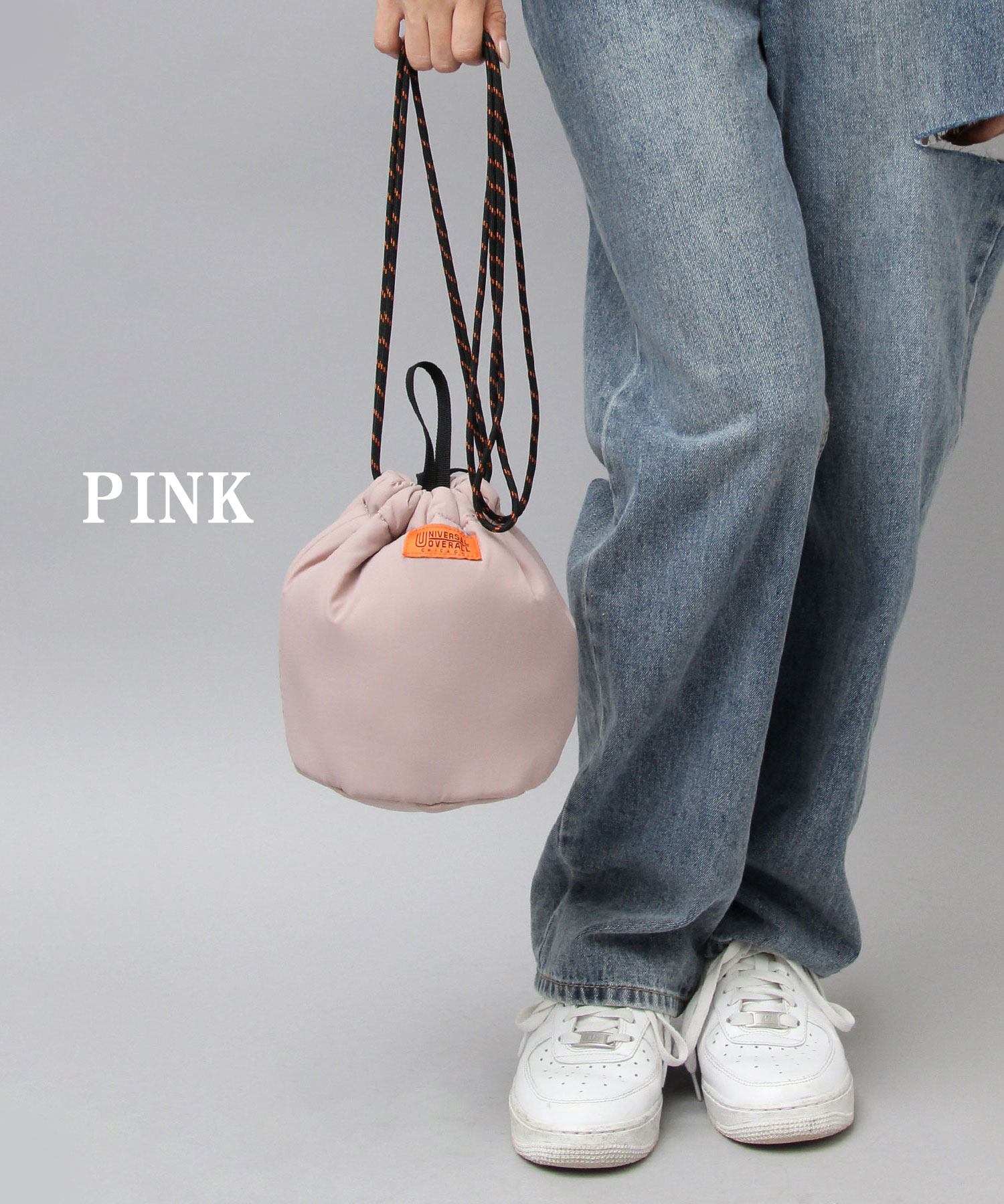 リバーシブルソフト巾着バッグ リバーシブルソフト巾着バッグ - ブラック | ZARA Japan / 日本