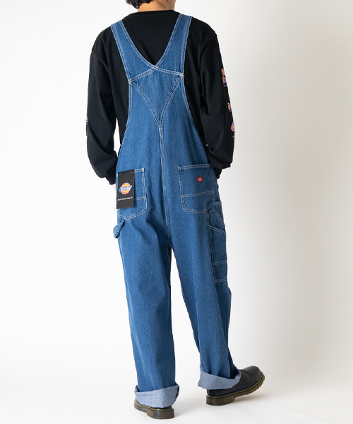 Dickies】 ディッキーズ デニム オーバーオール(504293418