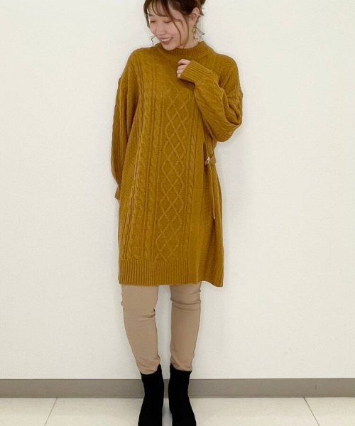 SS－4L】ストレッチ裏起毛スキニーパンツ(504308924) | シューラルー(SHOO・LA・RUE) - d fashion