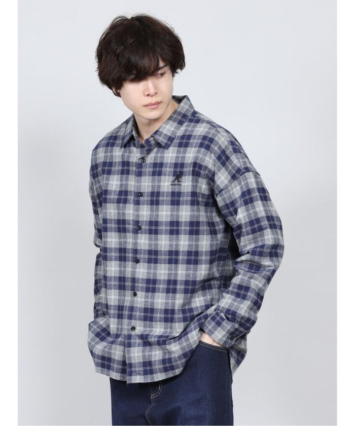 クーポン】【セール 20%OFF】カンゴール/KANGOL チェック柄 ワイド