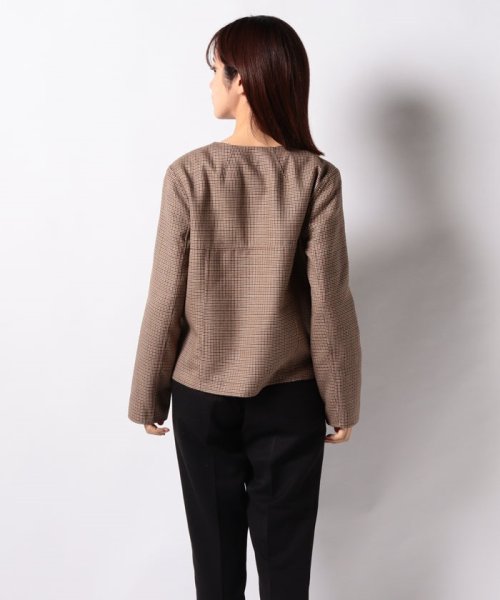 セール】リバーシブルノーカラージャケット(504306033) | レリアン(Leilian) - d fashion セール】リバーシブルノーカラージャケット(504306033) | レリアン(Leilian) - d fashion