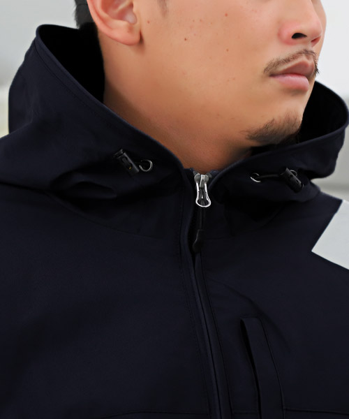 セール15%OFF】袖ロゴ撥水加工マウンテンパーカー/マウンテンパーカー