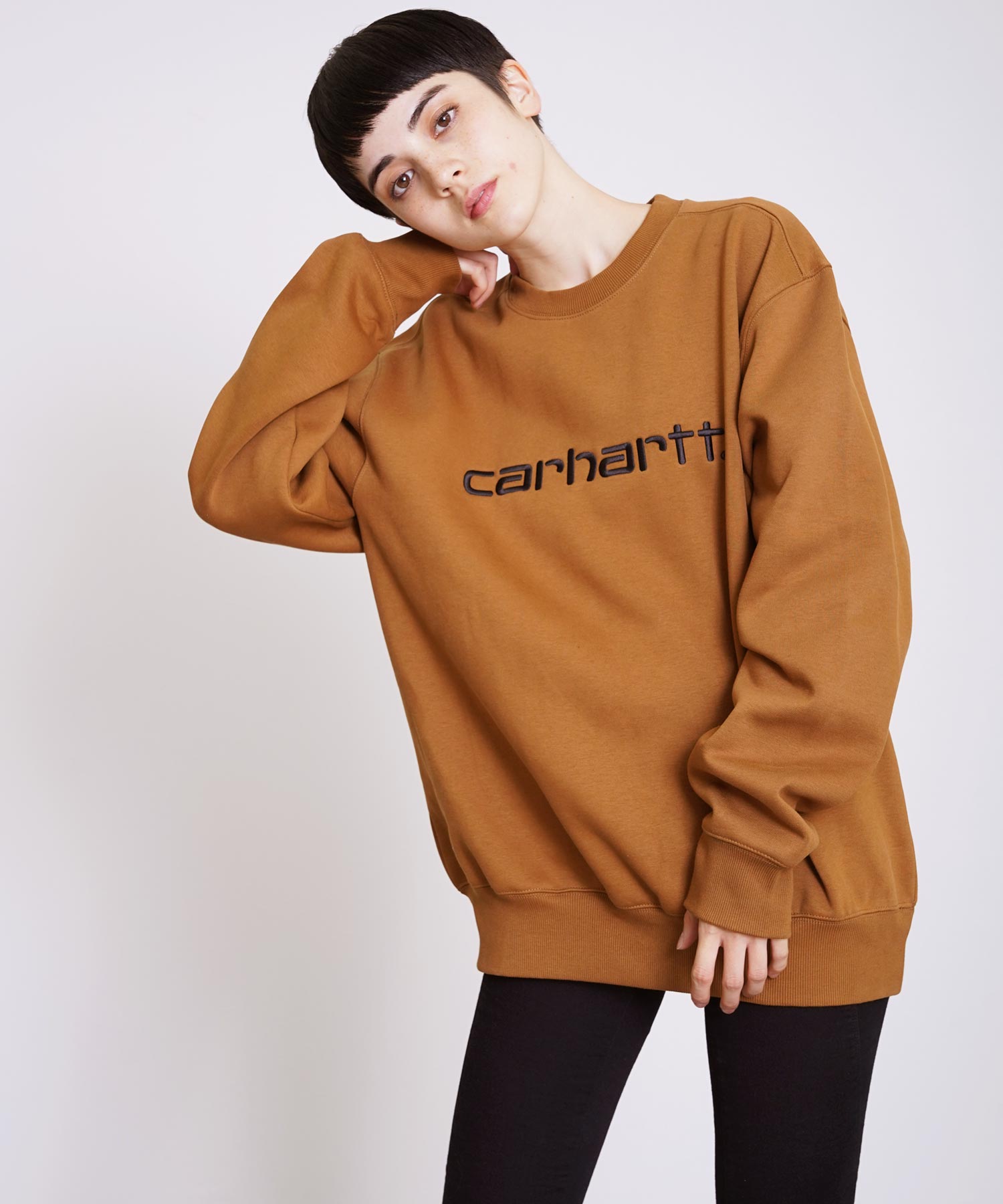 Carhartt WIP カーハート ワークインプログレス スクリプト刺繍ロゴ ...