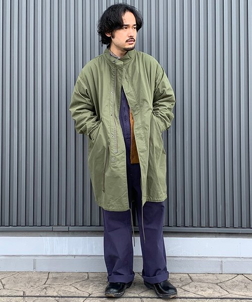 セール】【ARMY TWILL/アーミーツイル】FISH TAIL COAT モッズコート 