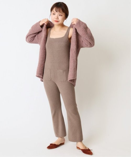 カップ付きニットロンパース◆