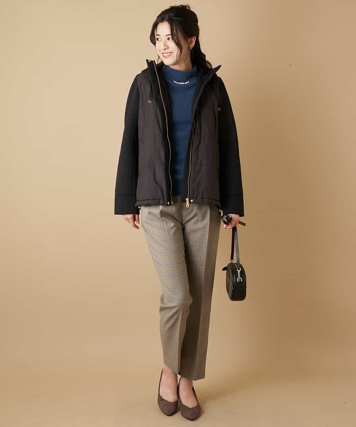 セール】【洗える】カットボンディングスムースタフタジャケット