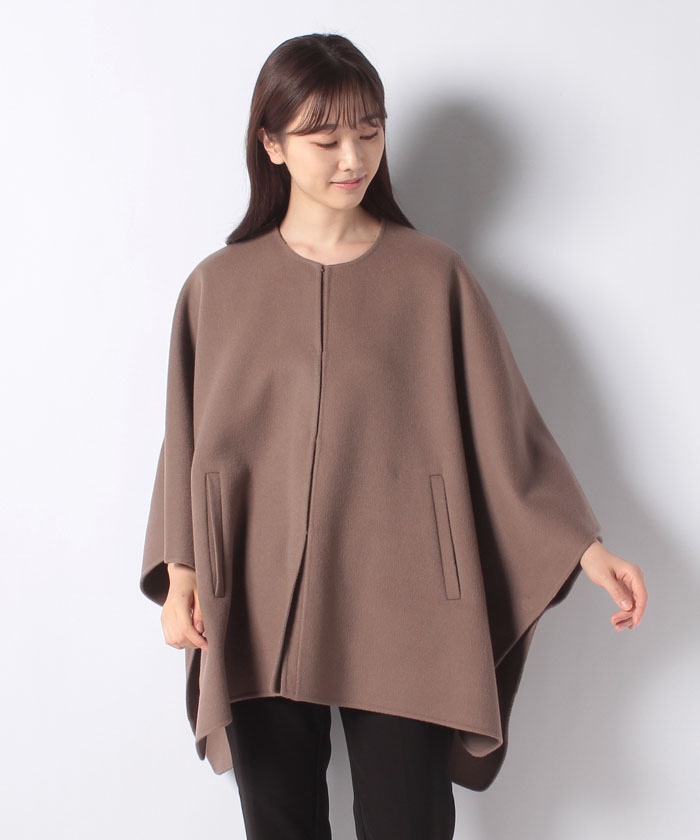 ケープ風アウター MOTION LIGHT NICOL(504346545) | セオリー ケープ風アウター MOTION LIGHT NICOL(504346545) | セオリー