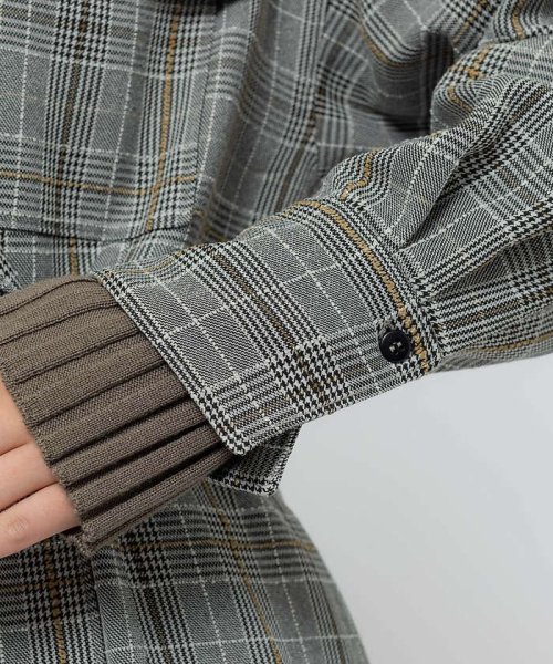 【東原妙子さんコラボ】ストレッチツィル開襟カシュクールワンピース