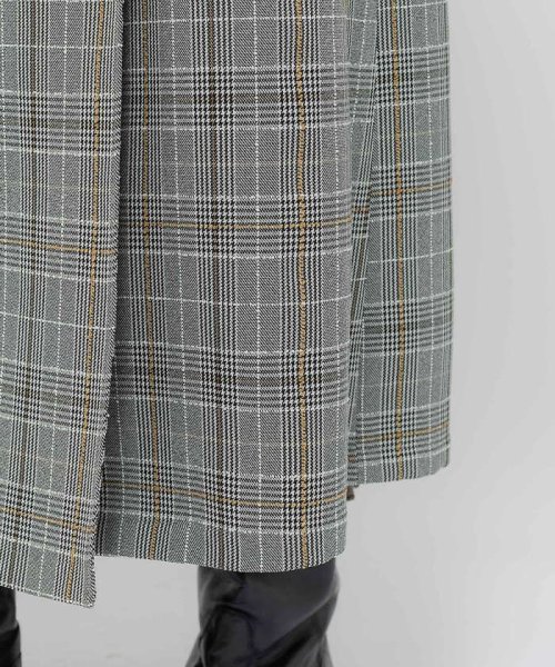 【東原妙子さんコラボ】ストレッチツィル開襟カシュクールワンピース
