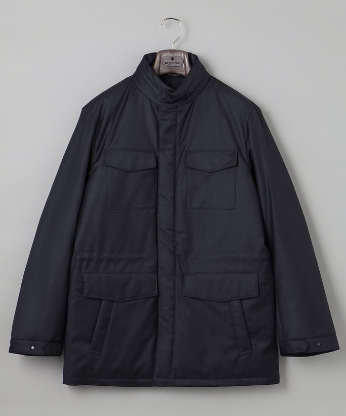 セール 30%OFF】【ZEGNA】ELECTA_ラミネート M65ブルゾンコート