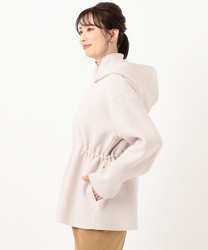 セール 30%OFF】【マガジン掲載】ウールリバー ショートコート