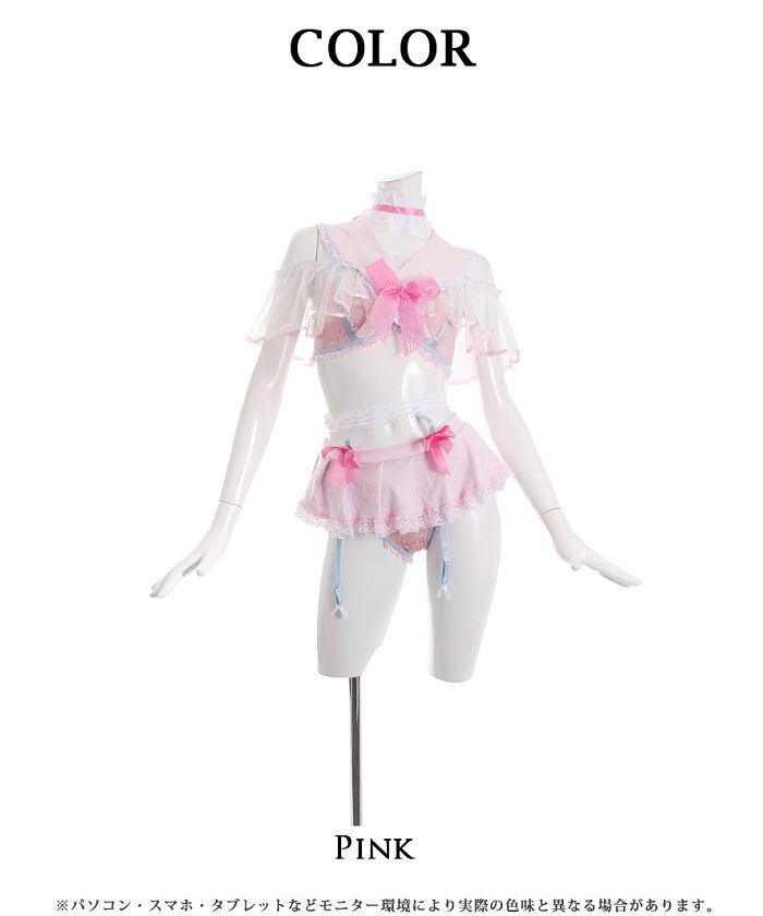 【ゆーゆー様リクエスト品】リーナベル　コスチューム　セーラータイプ 紫＆ピンク リーナベル コスチューム 服 ぬい服 セーラー ワンピース