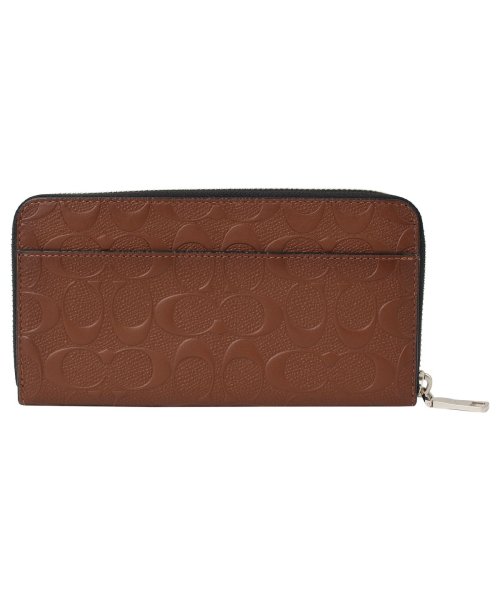 当店限定販売 コーチcoach財布長財布メンズラウンドファスナーシグネチャーブラウンf Sad 財布 Www Comisariatolosandes Com