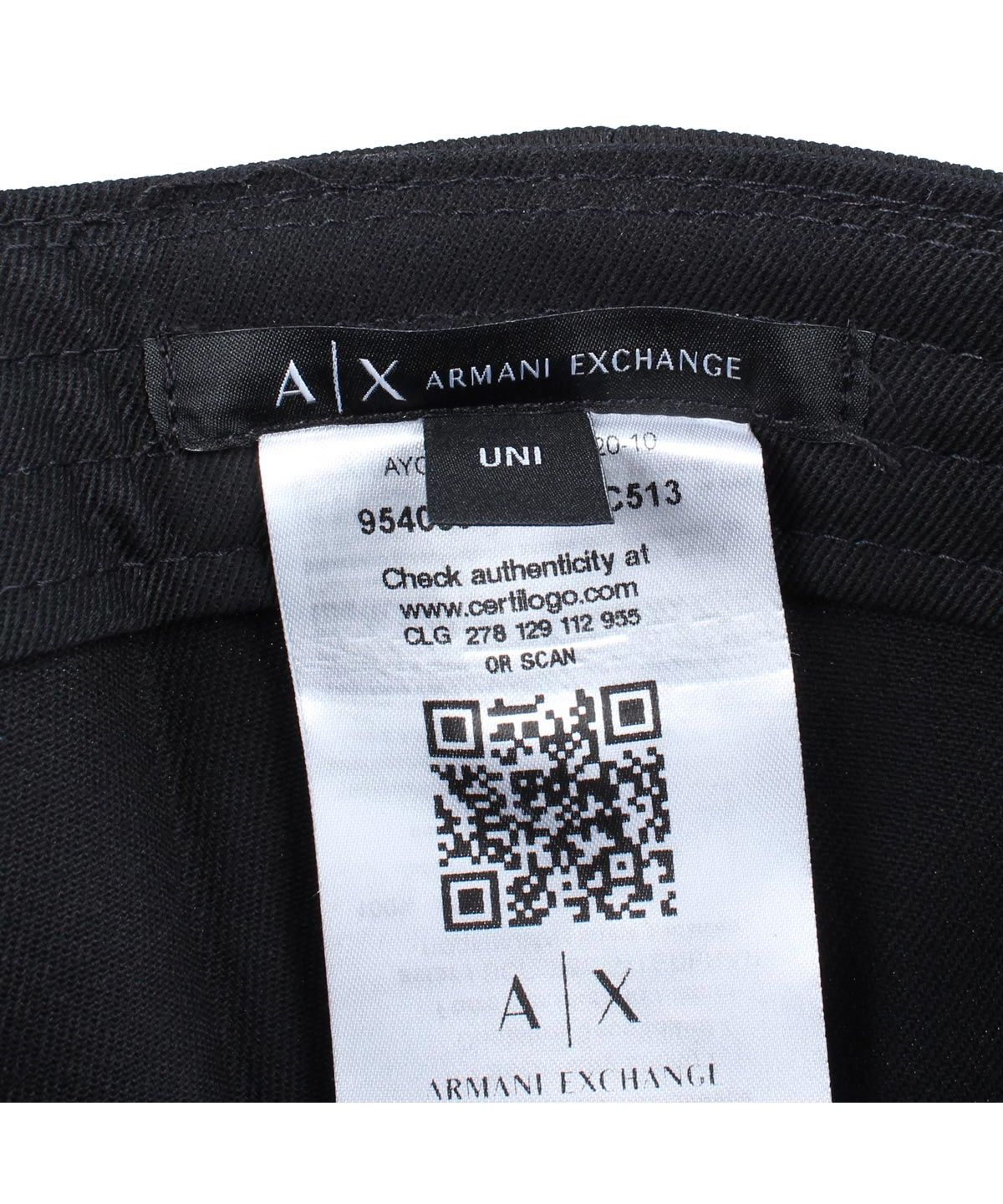 ARMANI EXCHANGE キャップ ブランド メンズ アルマーニ