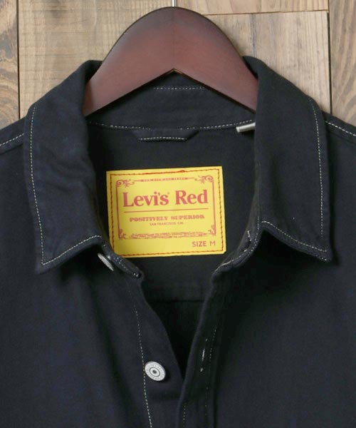 boohoo MAN アップリケ デニムシャツ & ジーンズ 上下セット RED クーポン】マルカワ MARUKAWA 【Levi's RED/リーバイス レッド