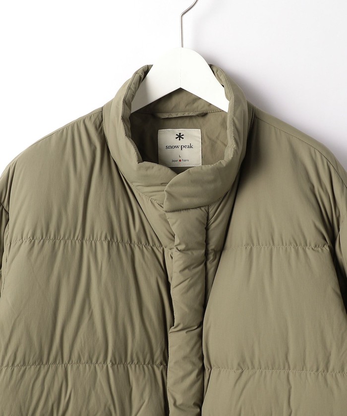 WEB限定】<snow peak(スノーピーク)>リップストップ ダウン WEB限定】<snow peak(スノーピーク)>リップストップ ダウン