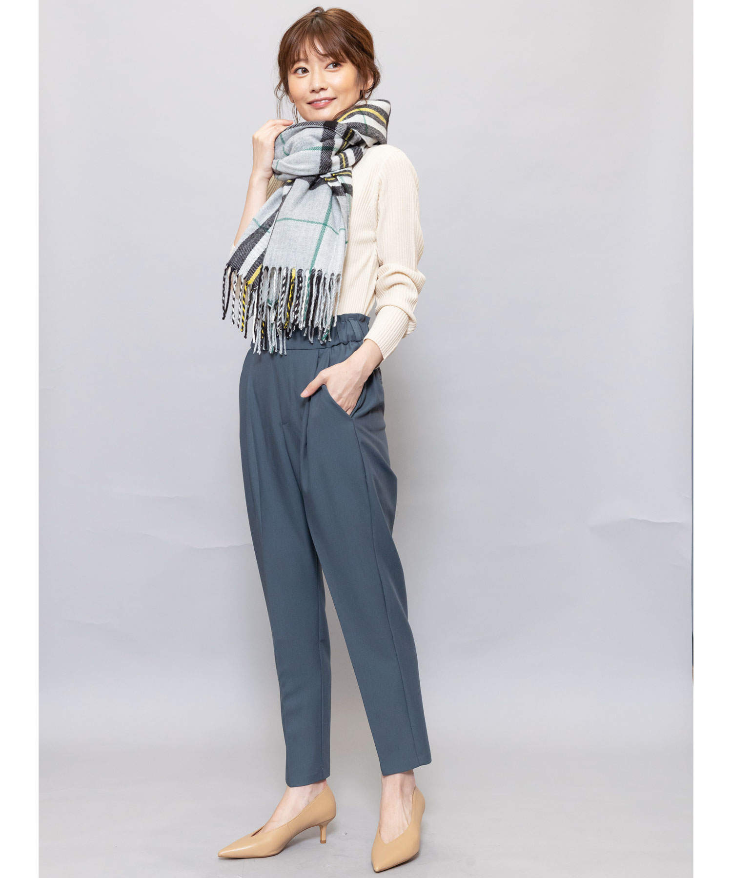 セール10%OFF】大判チェックストール 大判 ストール チェック マフラー ...