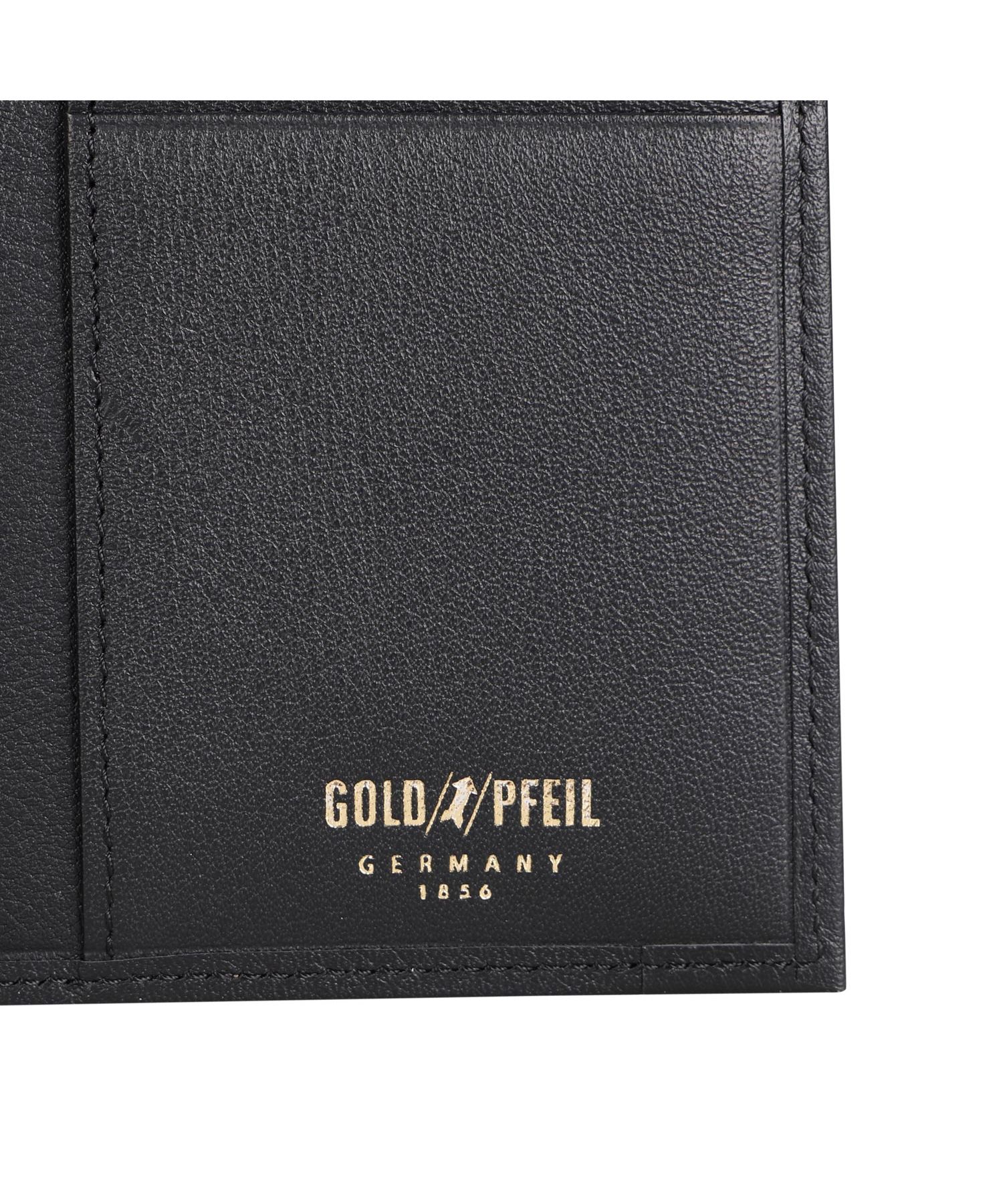 ゴールドファイル GOLD PFEIL 長財布 メンズ 本革 OXFORD ブラック