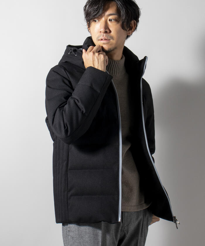CASTELBAJAC ダウンジャケット フード付き カステルバジャック(CASTELBAJAC) メンズジャケット・アウター