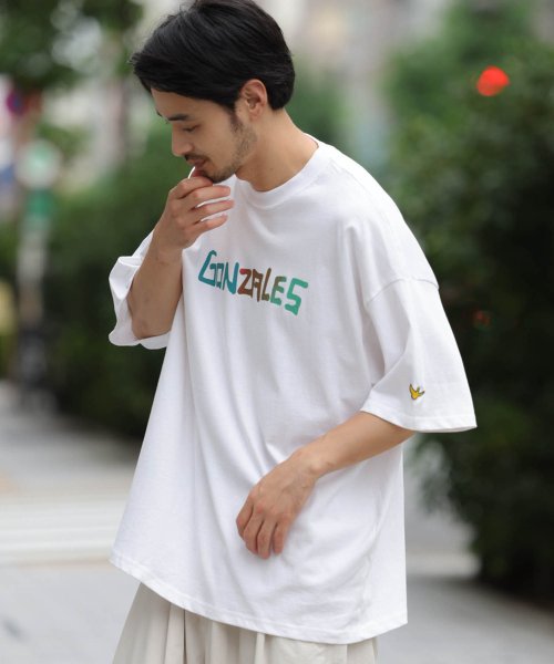 セール Mark Gonzales マーク ゴンザレス カラフルロゴフォトプリントtシャツ Mark Gonzales Mark Gonzales D Fashion