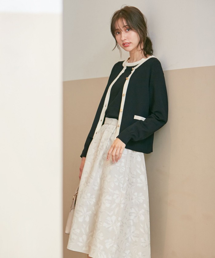 セール 50%OFF】【美人百花コラボ】フラワージャガード