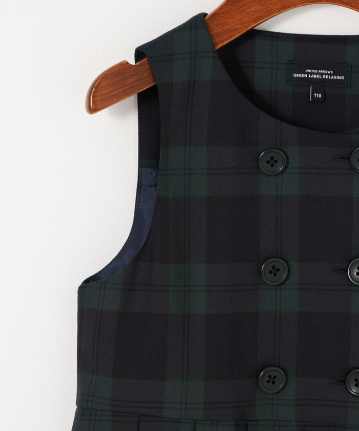 【blueさま専用】green labe lrelaxing ブラックウォッチ セール】 TRW ブラックウォッチ ジャケット / キッズ 110cm