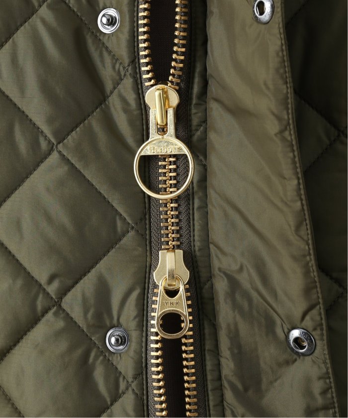 barbour kensington quilted nylon jacket