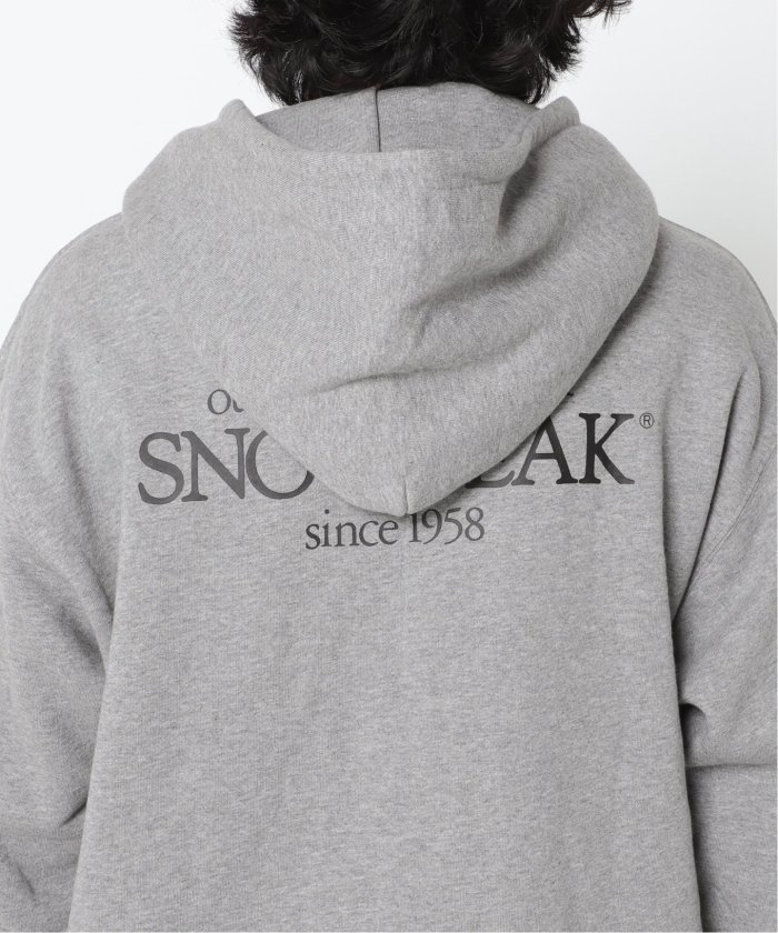 SNOWPEAK/スノーピーク別注 Classic Logo プリントパーカー