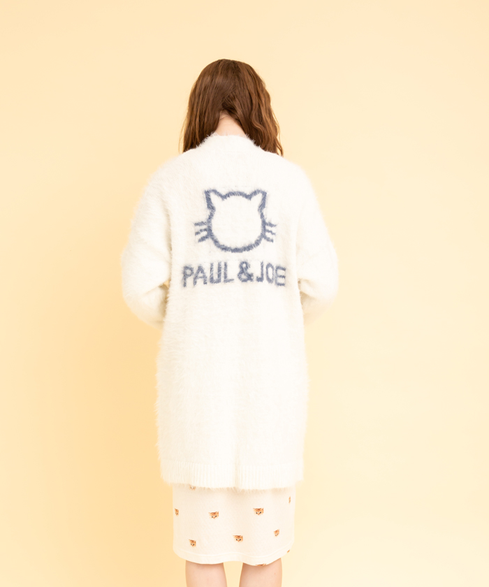 セール 30%OFF】ポルジョネコ &ロゴ ふんわりニット ロング