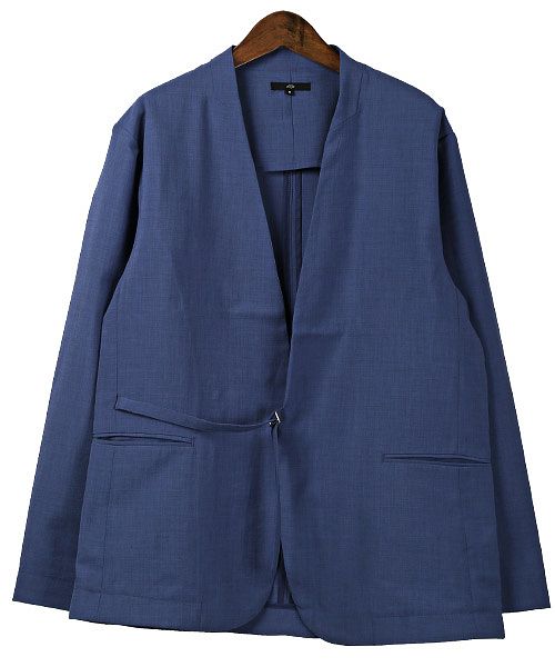ラグスタイル LUXSTYLE ワッシャーノーカラーテーラード