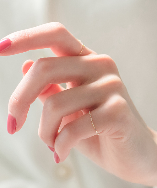 【phoebe / フィービィー】K10 3号 淡水真珠 フォークリング Ring（リング） | phoebe(フィービィー)|ネックレスやリングなど