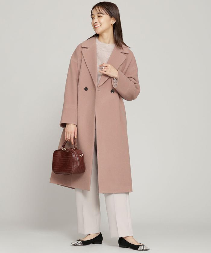 セール 20%OFF】ウールビーバーセミダブルチェスターコート