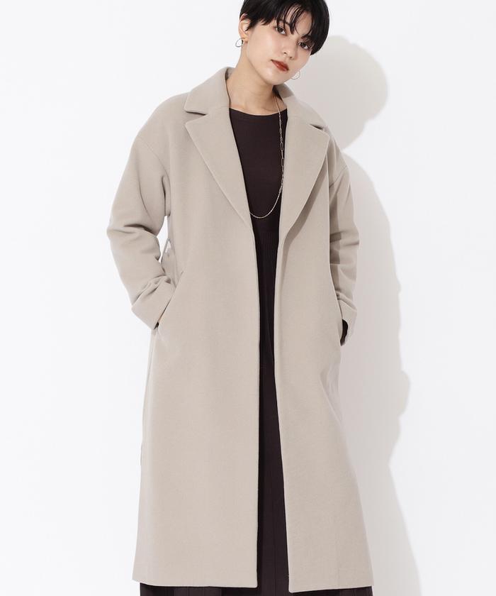 セール 50%OFF】ベルテッドオーバーチェスターコート(504361647