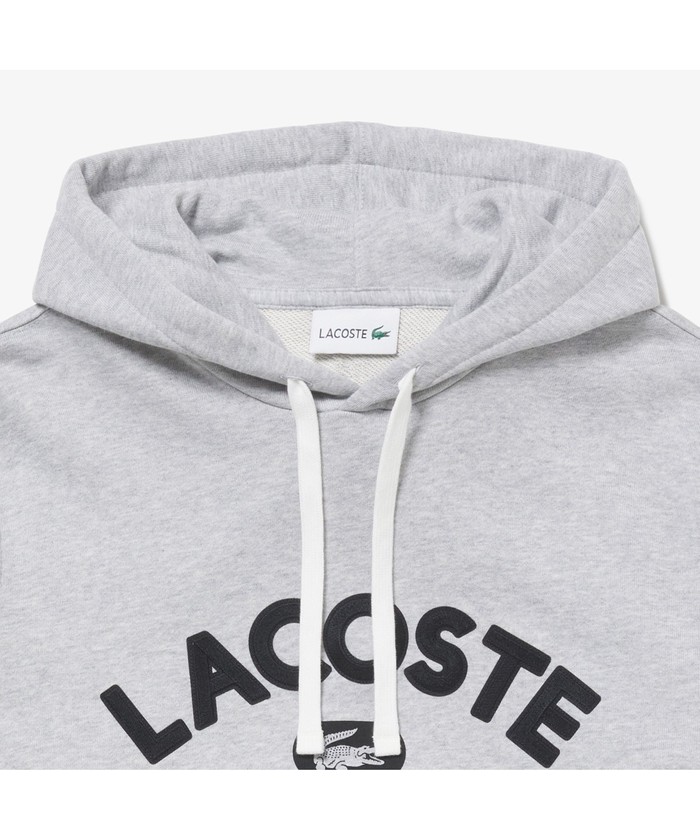 ★LACOSTE★ロゴ プリント フード スウェットシャツ セール】ラコステ LACOSTE ロゴプリントフードスウェットシャツ