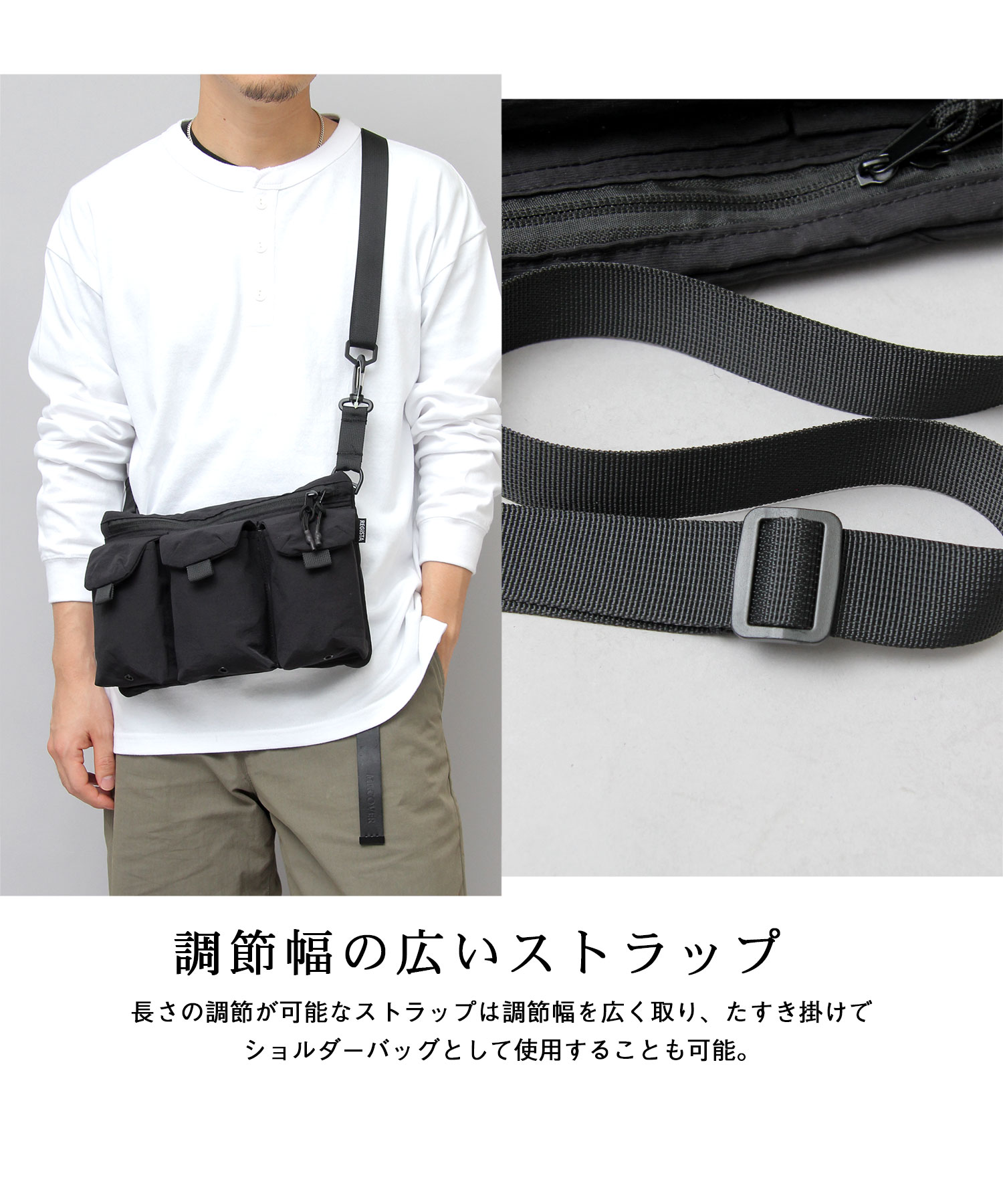 【Rest & Recreation】LOGO MINI POUCH★関税を含む★送料無料 ソフトシンセティックレザーミニボストン｜ロペピクニックの通販