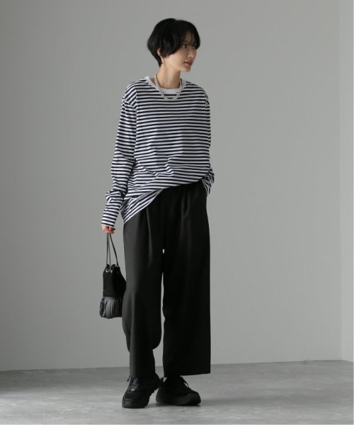 TWINSクロップドワイドパンツ