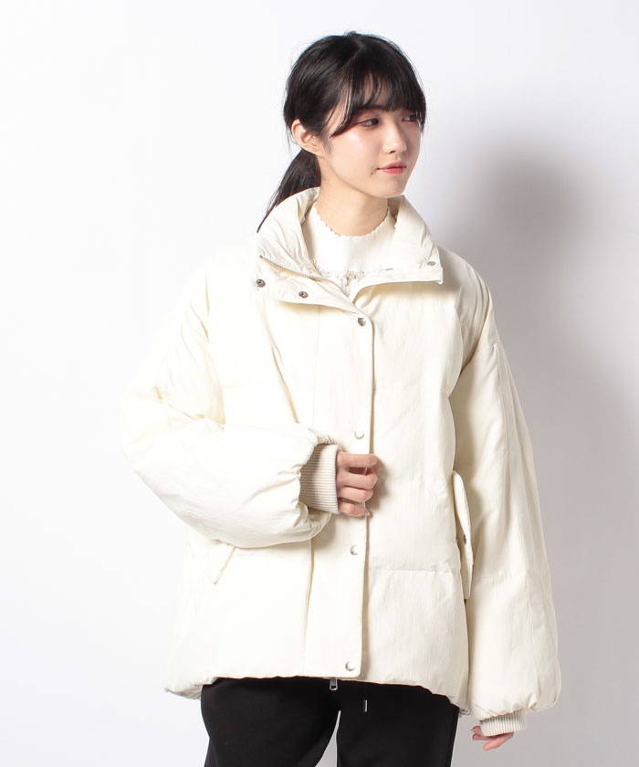 良品 LOUNIE ショート ダウン コート フード ジャケット 良品 LOUNIE ショート ダウン コート フード ジャケット - メルカリ