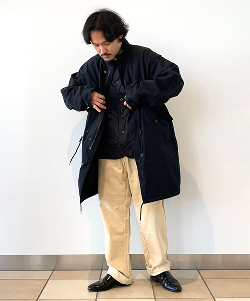 TAION/タイオン】 MILLITAR LINER JACKET ミリタリーライナー