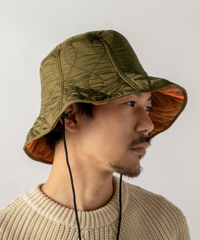 【MONCLER】ダイヤモンドキルティング バケットハット 14+ 帽子 ハット キルティングバケットハット レディース メンズ