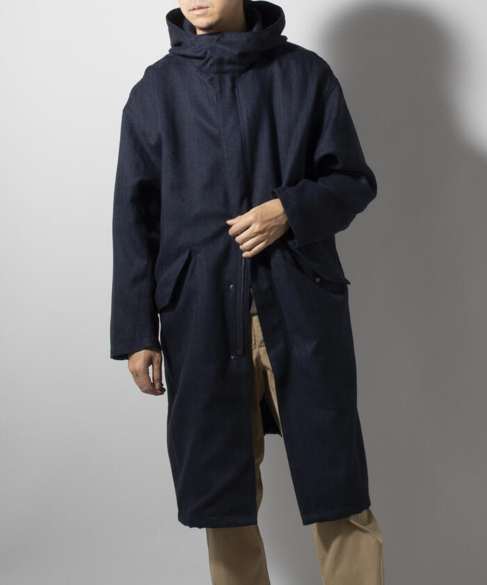 セール】【TAION/タイオン】別注 CR HOOD COAT + VEST SET セール】【TAION/タイオン】別注 CR HOOD COAT + VEST SET