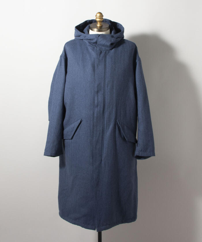 セール】【TAION/タイオン】別注 CR HOOD COAT + VEST SET セール】【TAION/タイオン】別注 CR HOOD COAT + VEST SET