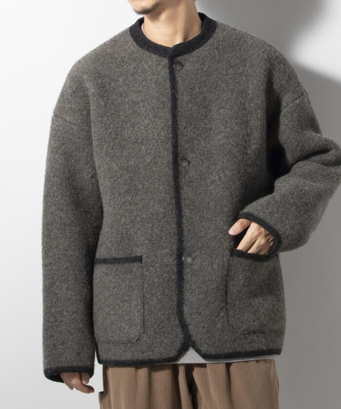 セール】【STAPF/シュタップ】ROUNDNECK TYROLEAN JACKET セール】【STAPF/シュタップ】ROUNDNECK TYROLEAN JACKET