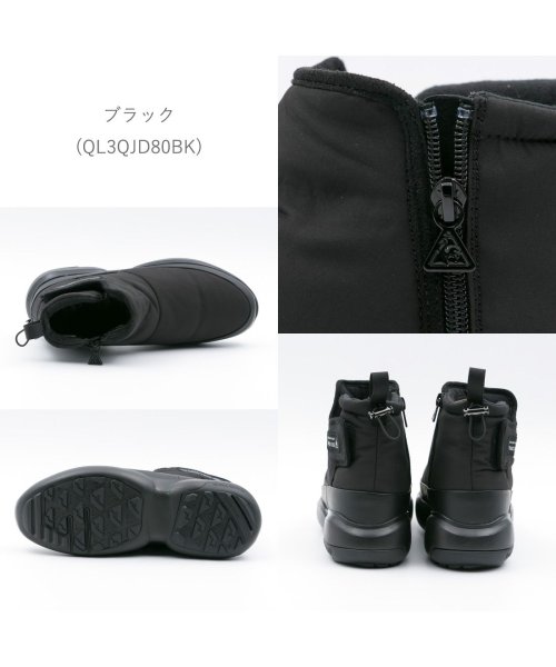 レディース ブーツ LAセーヌ PBキルトLO ルコック le coq sportif 軽量 QL3QJD80 QL3QJD88 LC－LASEINEPB