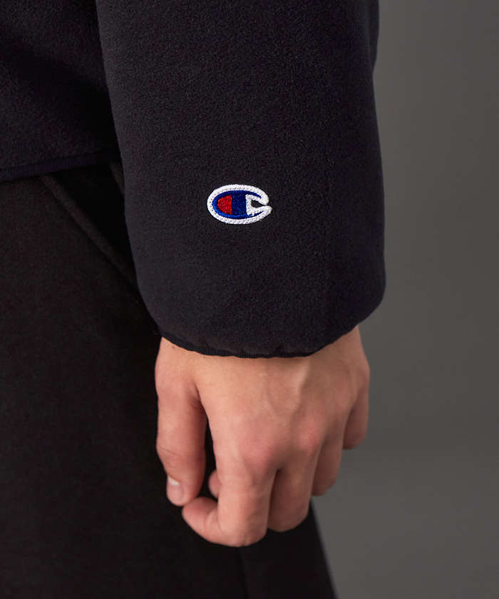Champion / チャンピオン】ブラックエディション ジップアップジャケッ 正規品保証 チャンピオン ブラックエディション ジップアップジャケット ダウンジャケット