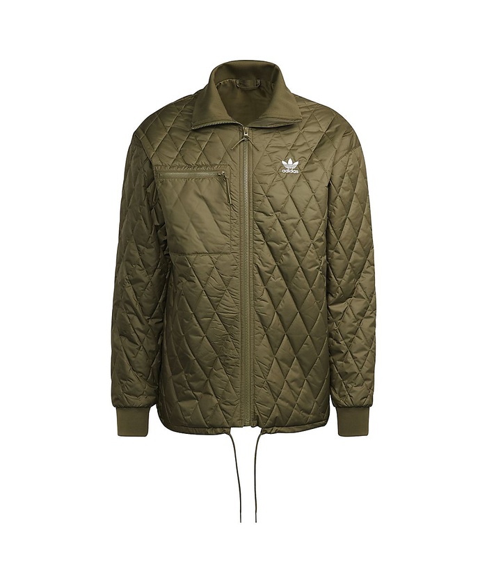 卸直営 adidas キルティングブルゾン カーキ グリーン オリーブ